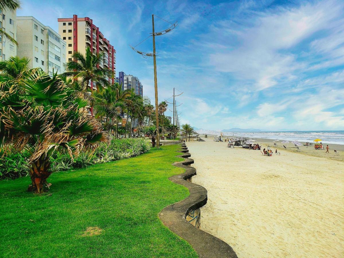 Apartamento Na Vila Caicara Em Predio Frente Mar Com Excelente Localizacao Por Reserva Praia Praia Grande  Exterior foto